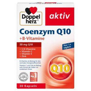 DOPPELHERZ Coenzym Q10+B Vitamine Kapseln