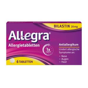 ALLEGRA Allergietabletten 20 mg Tabletten